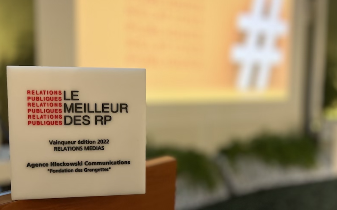 #MDPR22 : Nieckowski Communication remporte la catégorie Relations Medias